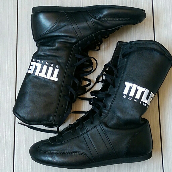 title boxing boots